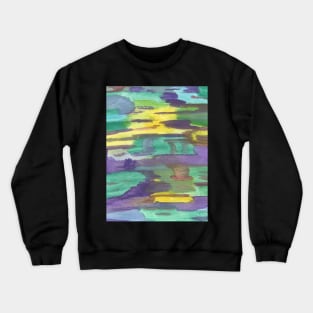 Reflections Abstract Crewneck Sweatshirt